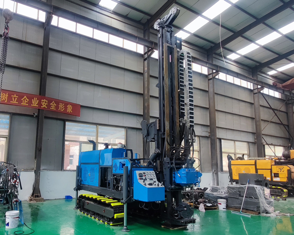 CR1000I Mesin Bor - Sistem Winch dan Chuck