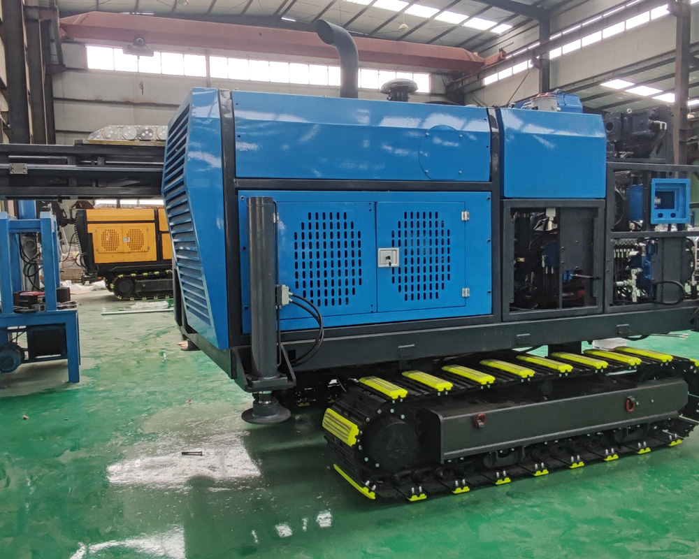 Sistem tiang dan winch mesin bor CR1600I