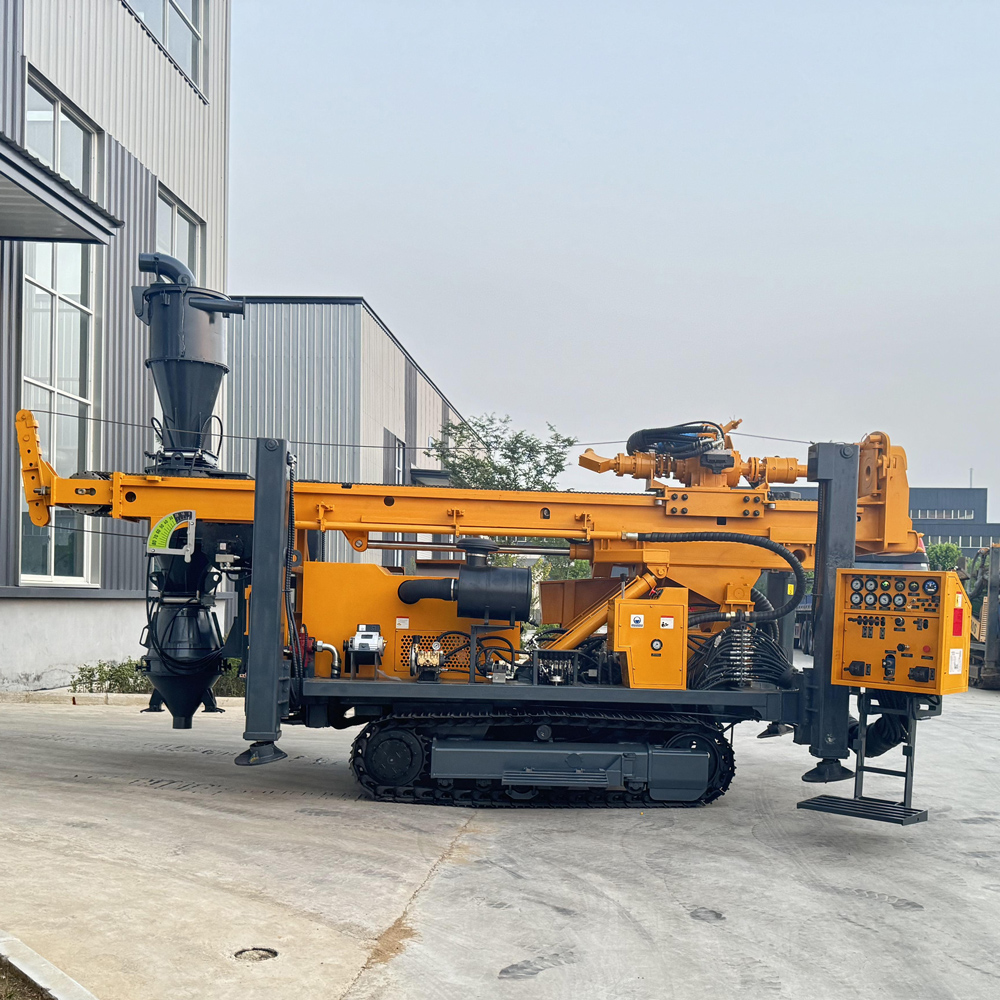 Tampilan Keseluruhan Rig Bor Reverse Circulation Crawler WR500RC-CS3