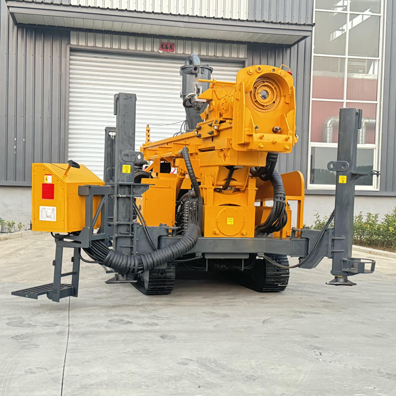 Sasis dan Kaki Hidrolik Rig Bor WR500RC-CS3
