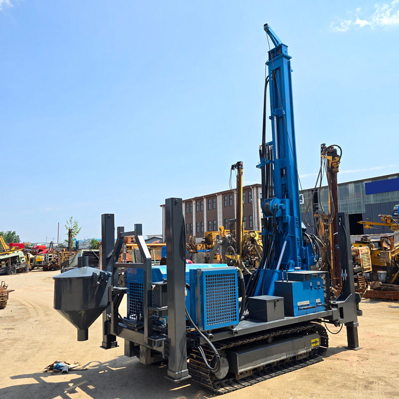 Aplikasi Lokasi Konstruksi Rig Bor Sumur Air WR500RCE