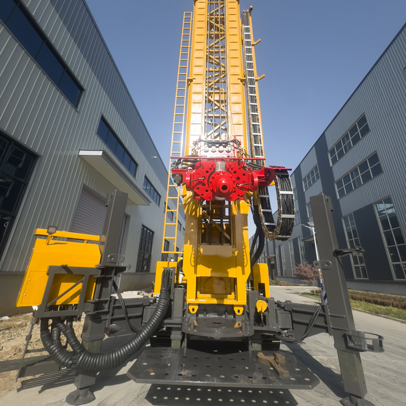WR1500S Parameter Teknis Rig Bor Air Bertenaga Crawler