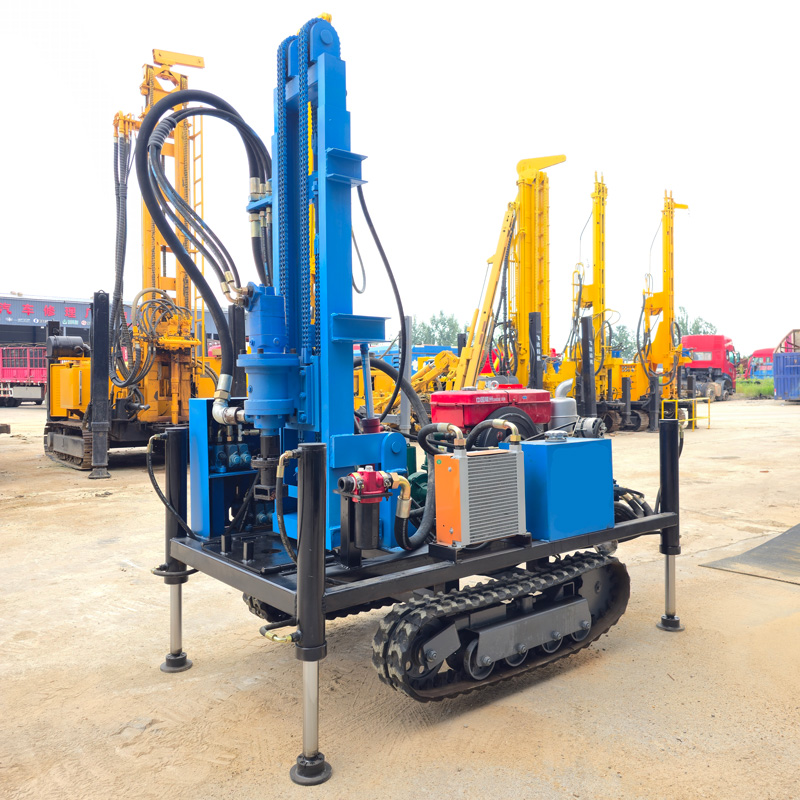 Peralatan pengeboran sumur kecil WR180E dengan kedalaman bor 180 meter