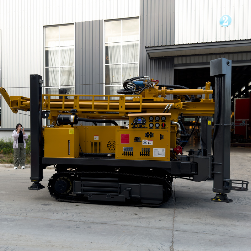 Batang Bor dan Sistem Putar Rig Bor Sumur Air WR300SE