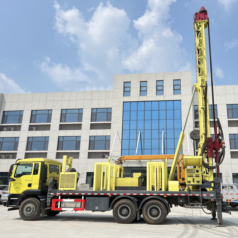Tampilan Struktur Rig Sumur Air Dalam 1200 Meter WRT1200