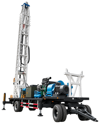Rig Pengeboran Sumur Air Tipe Trailer