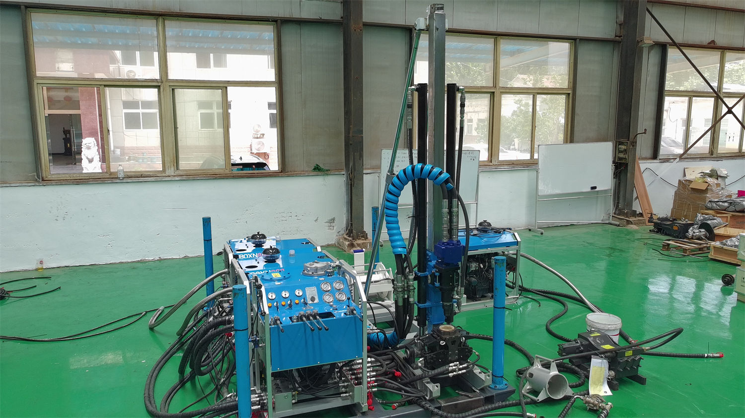 Menyusun Konfigurasi Rig Bor Portabel Kelas 800 m dari Target Verifikasi Kedalaman Lubang