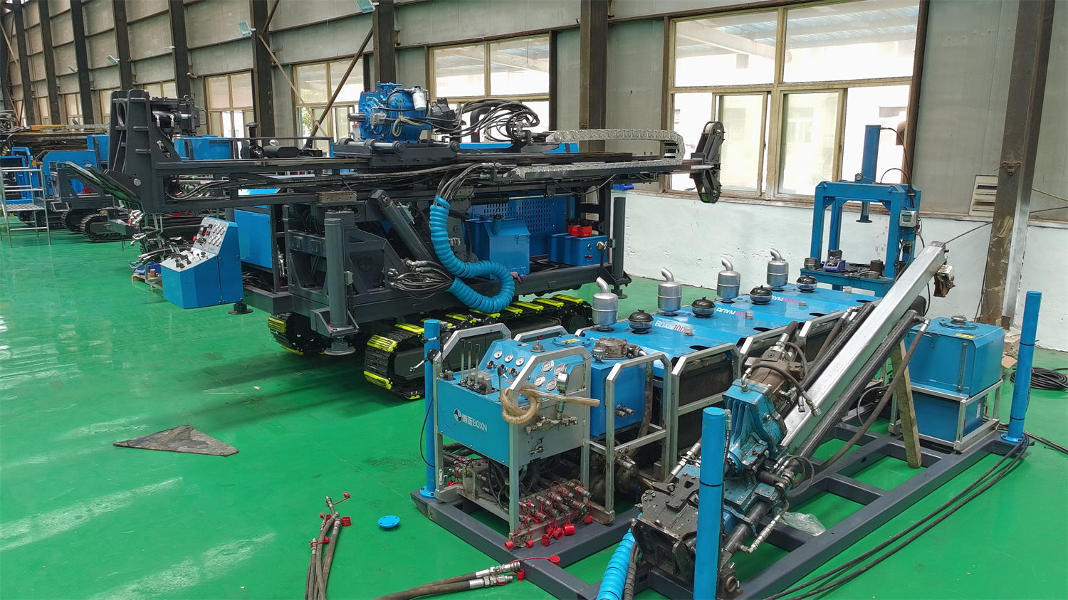 Menyusun Konfigurasi Rig Bor Portabel Kelas 800 m dari Target Verifikasi Kedalaman Lubang