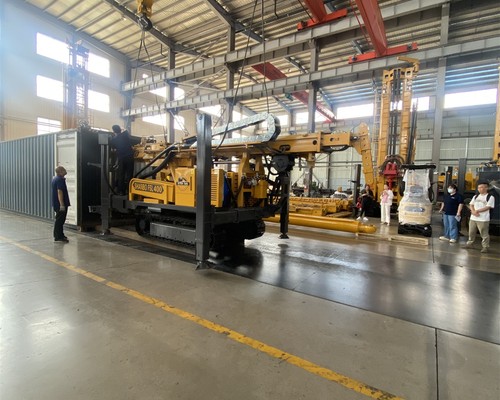 Ketika Sumur Air Dalam dan Eksplorasi Dalam Berbagi Satu Rig Bor Reverse Circulation Crawler, Perali