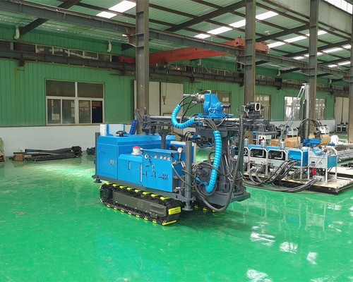 Kondisi Penggunaan Rig Bor DTH Kelas 30 Meter di Luar Anchor Slope